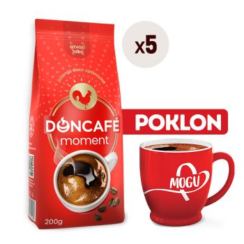 Doncafe Moment paket 1kg + POKLON Magic šolja